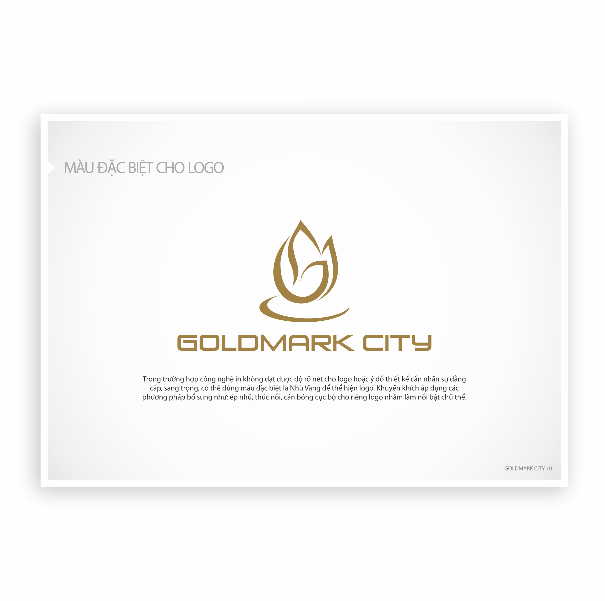 Quy chuẩn thương hiệu Goldmark