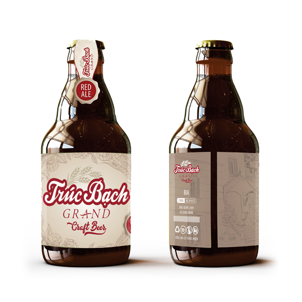 Nhãn Trúc Bạch Craft Red Ale