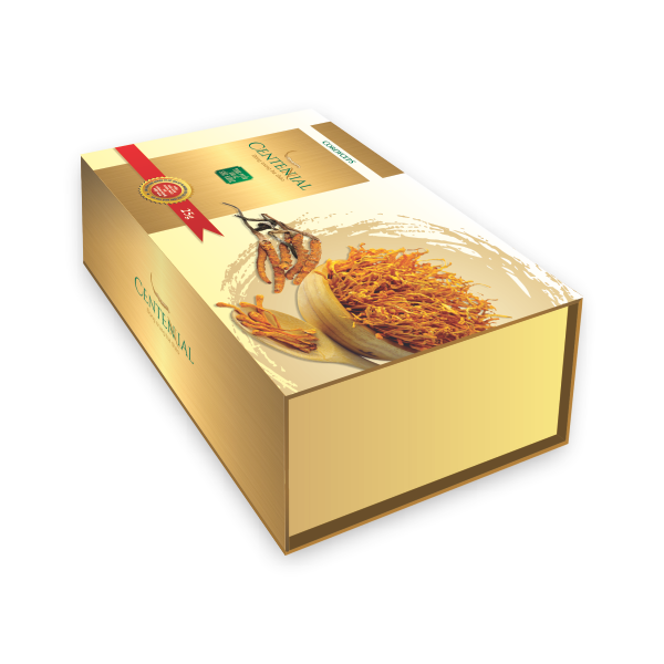 Bao bì nhãn mác Đông Trùng Hạ Thảo