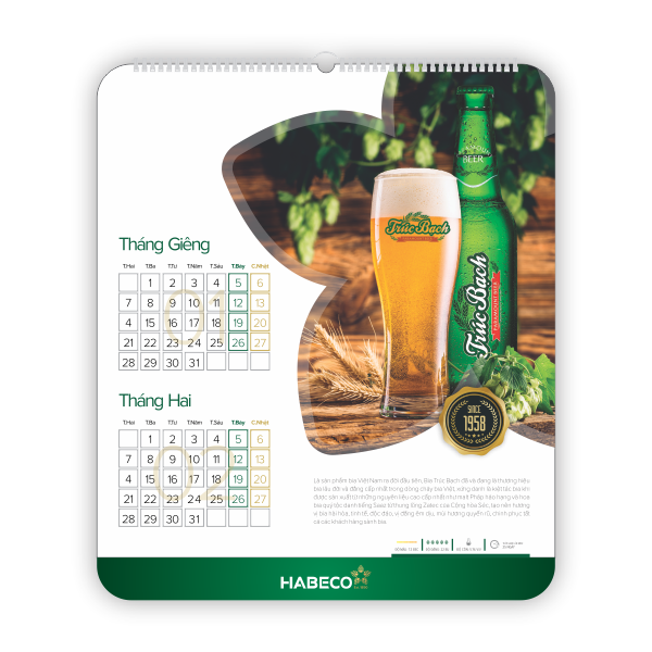 Lịch Tết 2020 - Habeco