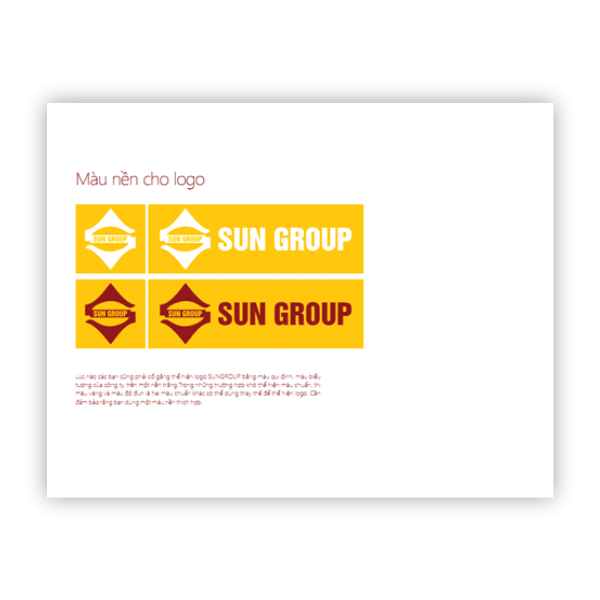 Bộ nhận diện thương hiệu Sungroup