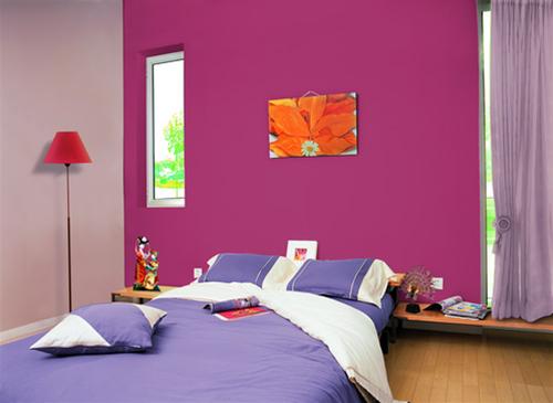 Tác dụng của các màu sơn đối với tâm lý sức khỏe gia chủ