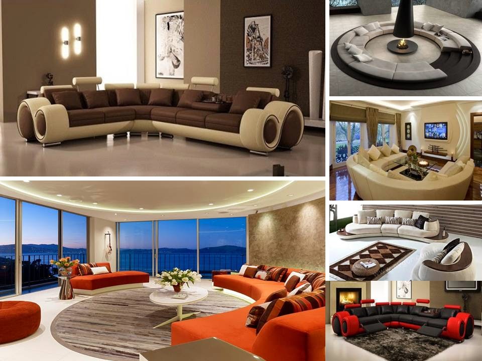 15 ý tưởng Sofa hình bán nguyệt