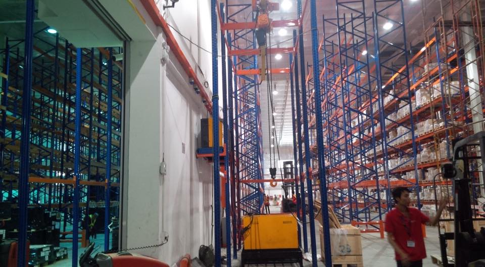 Thi công khu sạc Pin - KCN Vsip Bắc Ninh