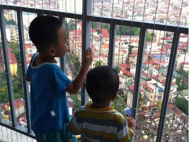 Lưới an toàn bảo vệ trẻ khỏi tai nạn thương tâm