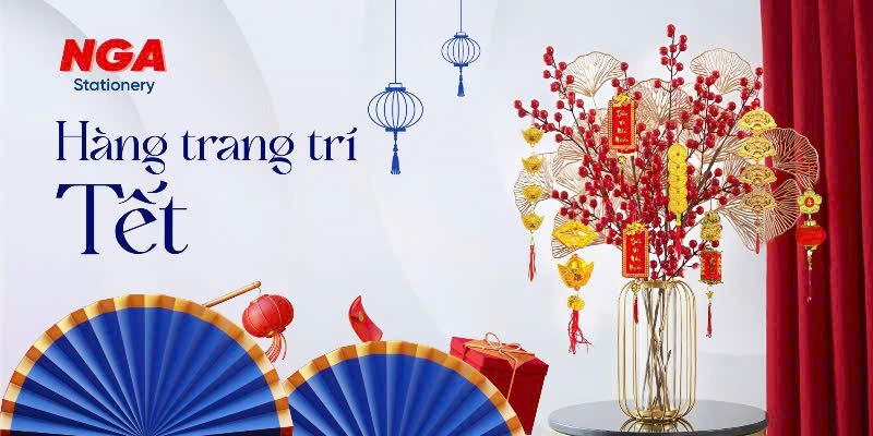 HÀNG TRANG TRÍ TẾT 2025