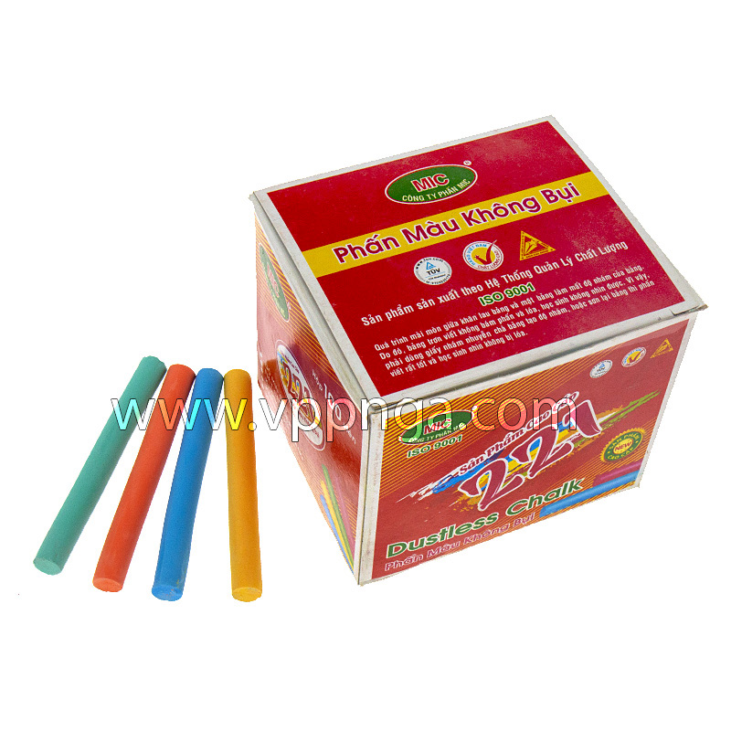 Phấn Mic Không Bụi 100V, Màu Công Ty Tnhh Văn Phòng Phẩm Nga