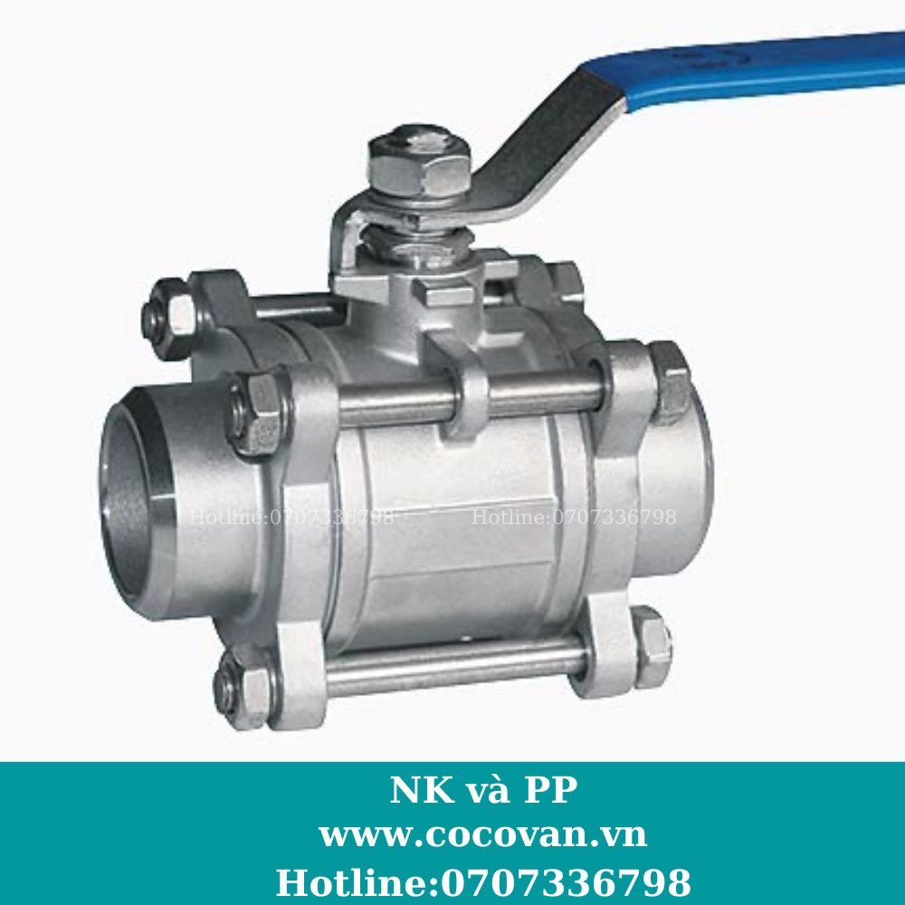 Van bi hàn inox 304 3PC | CÔNG TY TNHH VẬT TƯ ĐIỆN NƯỚC VIỆT PHÁT