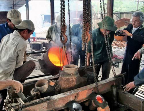 Làng Nghề Truyền Thống Đúc Đồng Quảng Bố