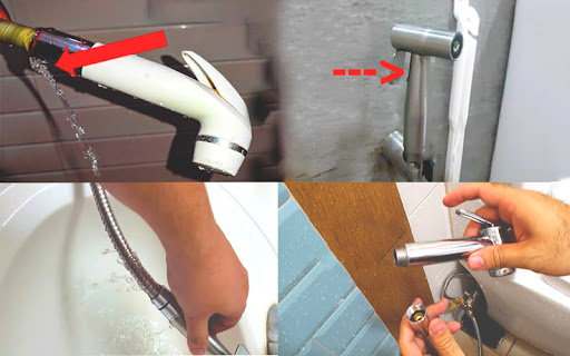 Nguyên Nhân Và Cách Sửa Chữa Vòi Xịt Vệ Sinh Bị Rò Nước