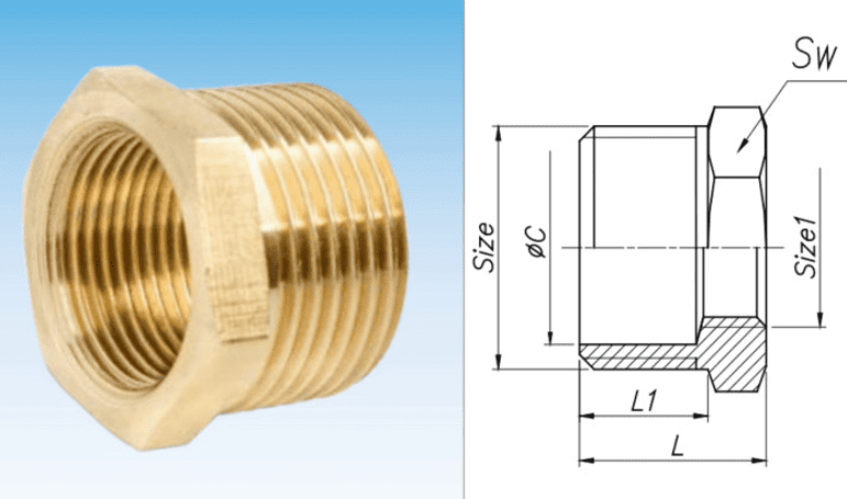 Ren Trong Ren Ngoài / Thread Bushings Male Female Là Gì ?