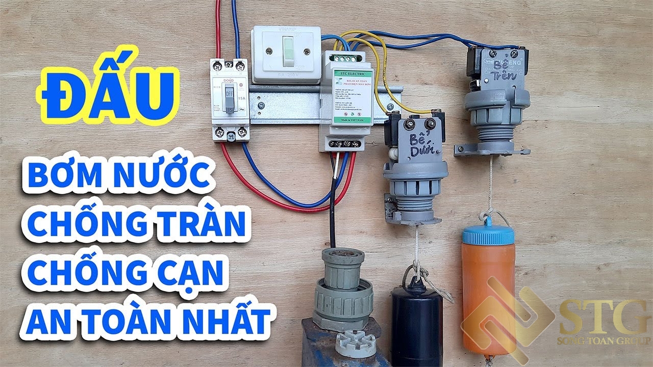 Cách Lắp Đặt Phao Điện Chống Tràn Tự Động Cho Bồn Nước