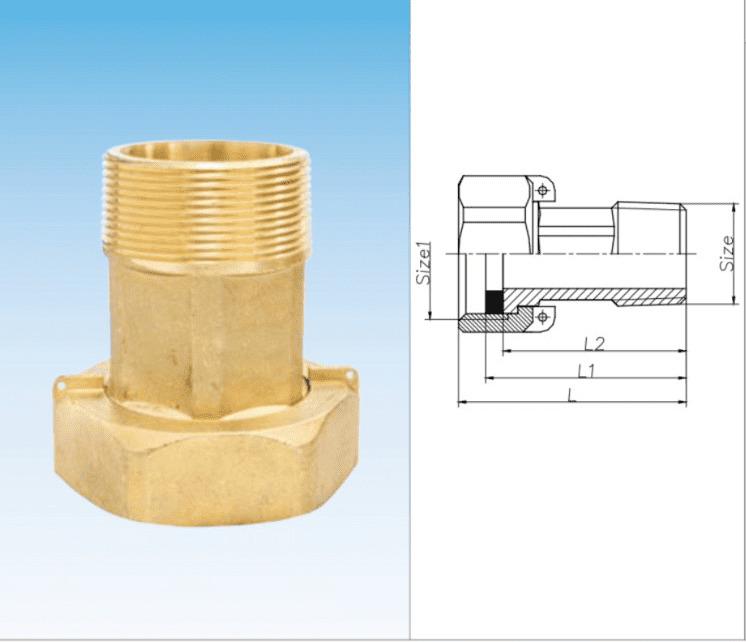 Rắc Co Ren / Đuôi Đồng Hồ Nước - Threaded Union Là Gì ?