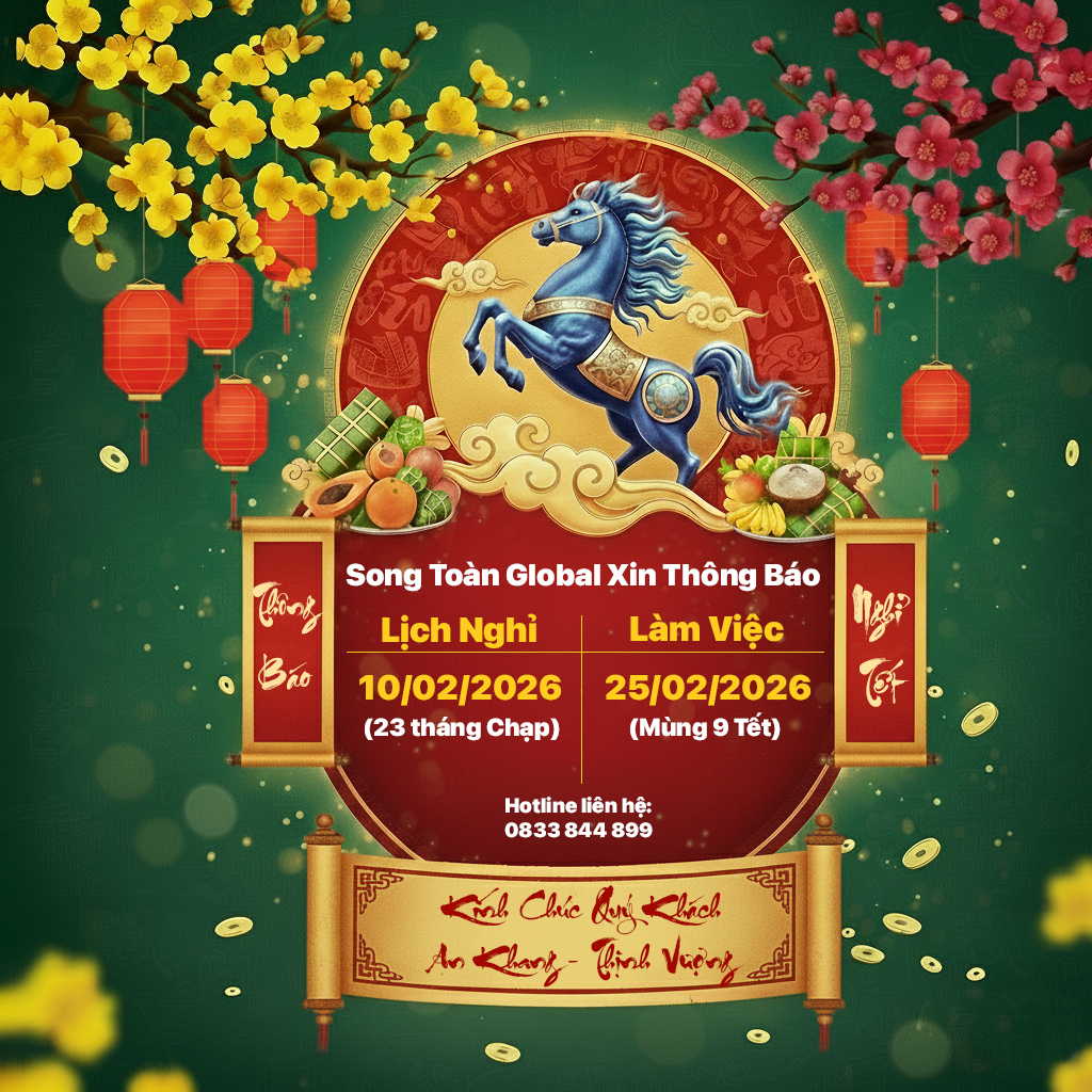 🧧 THÔNG BÁO LỊCH NGHỈ TẾT NGUYÊN ĐÁN BÍNH NGỌ 2026