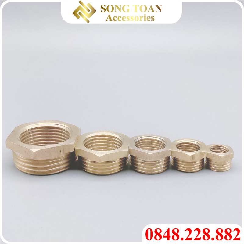 Cà Rá Đồng Thau, Nối Giảm Ren Trong Ren Ngoài Đồng Thau