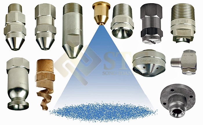 full-cone-nozzles-dau-phun-hinh-non-day-5 Đầu Phun / Spray Nozzles Trong Các Ngành Công Nghiệp