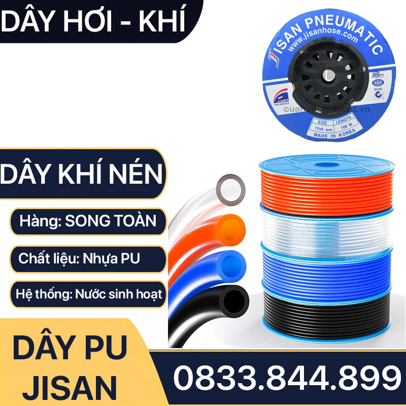 ten-goi-ong-dan-khi-pu-ong-hoi-jisan-kaily-la-mot-loai-ong-linh-hoat-duoc-san-xuat-tu-chat-lieu-polyurethane-4 Ống Hơi PU / Polyurethane : Cấu Trúc Ứng Dụng Cách Sử Dụng