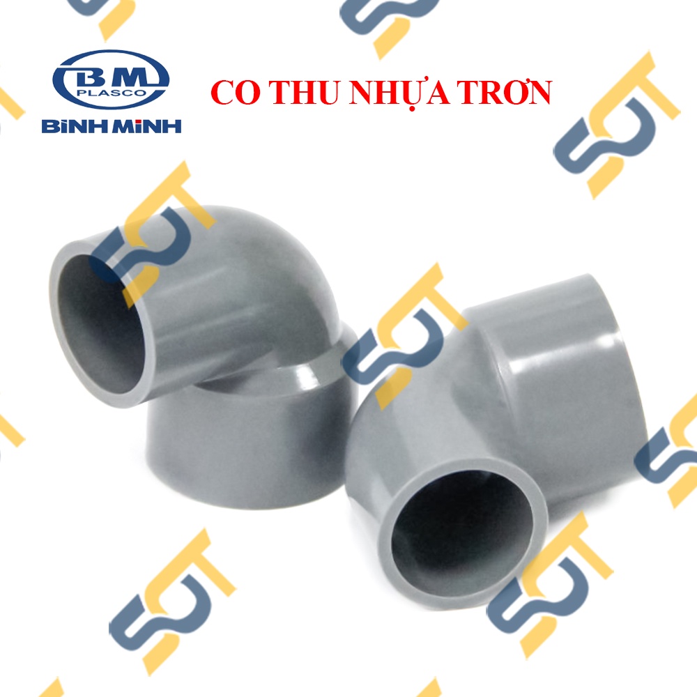 Co Thu PVC Nối Giảm Ống Nhựa Trơn 21 27 34 - Thương Hiệu Nhựa Bình Minh