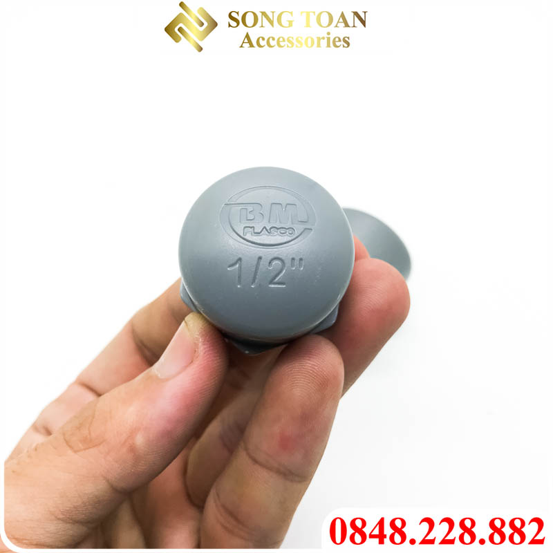 Nút Bít Ren Trong 21 27 34 / Đầu Bịt Nhựa PVC - Thương Hiệu Bình Minh