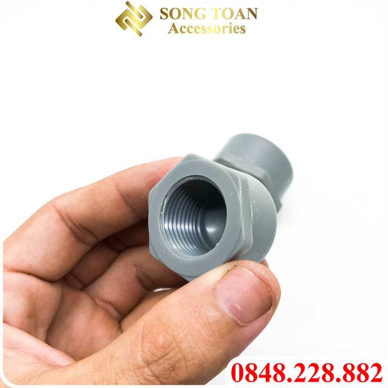 Nút Bít Ren Trong 21 27 34 / Đầu Bịt Nhựa PVC - Thương Hiệu Bình Minh