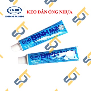 Keo Dán Ống Nhựa PVC BÌNH MINH Tuýp 25g Dán Ống Nhựa PVC