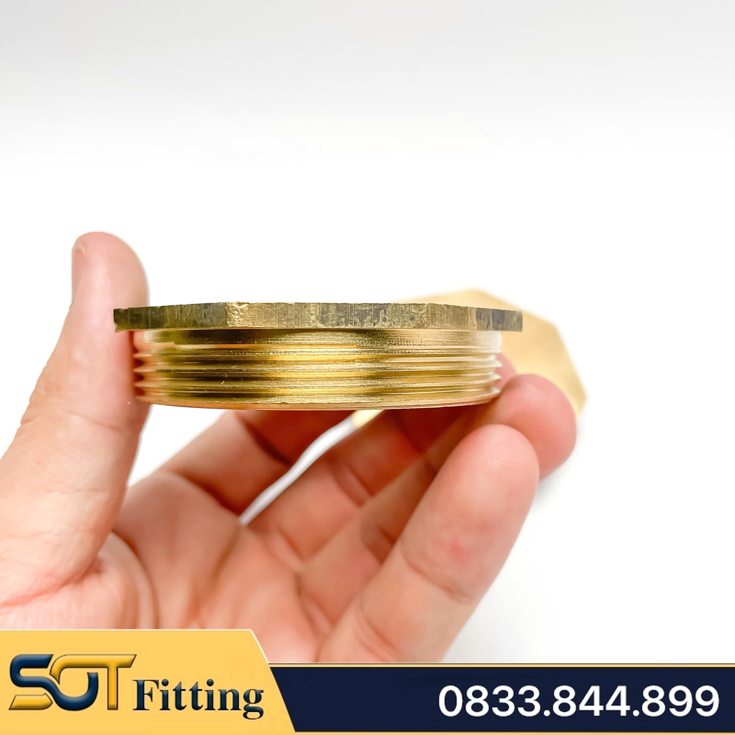 Cà Rá 60 Đồng Thau - Nối Giảm Ren Trong Ren Ngoài 60-49, 60-42, 60-34, 60-27, 60-21