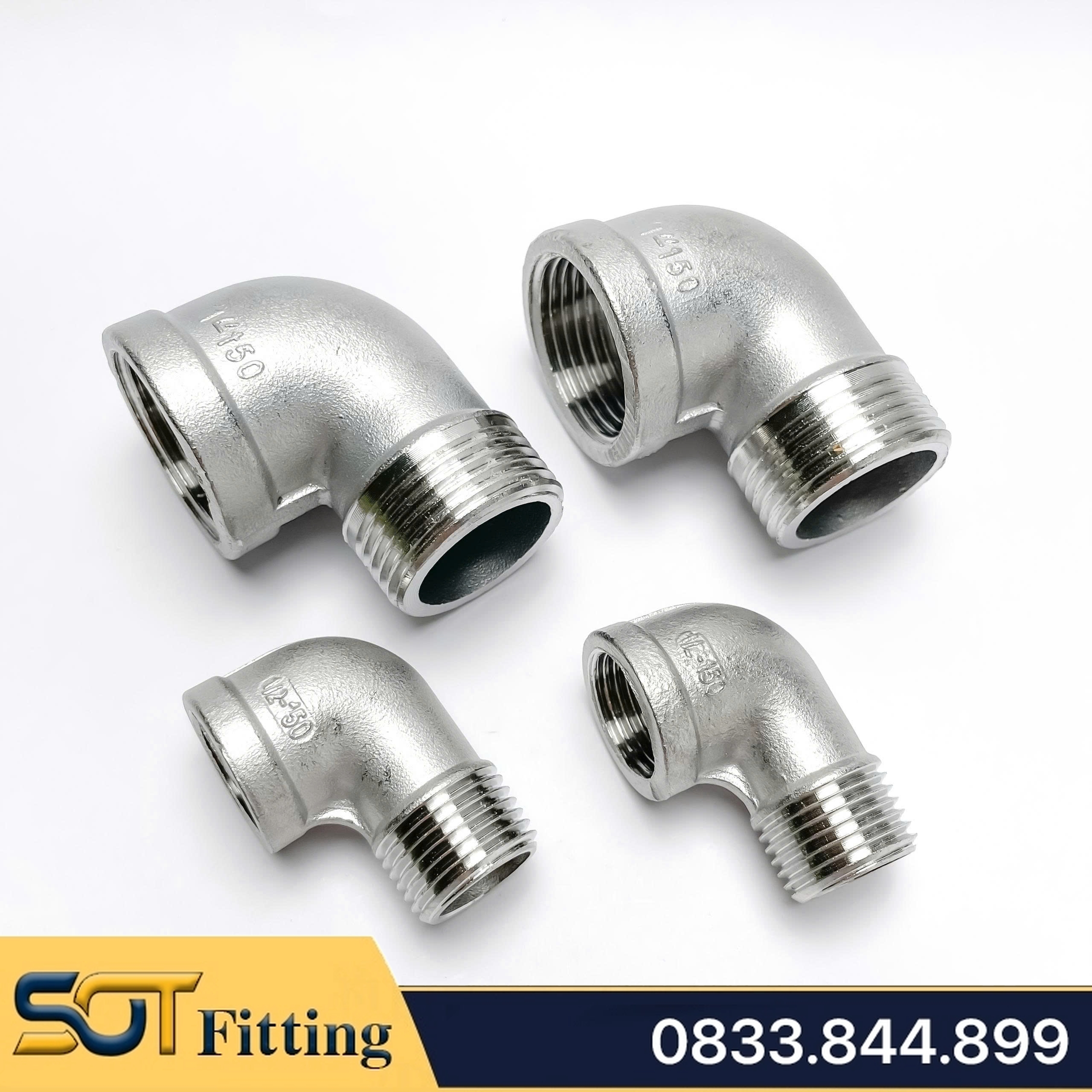 Co Điếu Ren Trong Ren Ngoài Inox 304 - Giải Pháp Kết Nối Bền Bỉ Và Chất Lượng