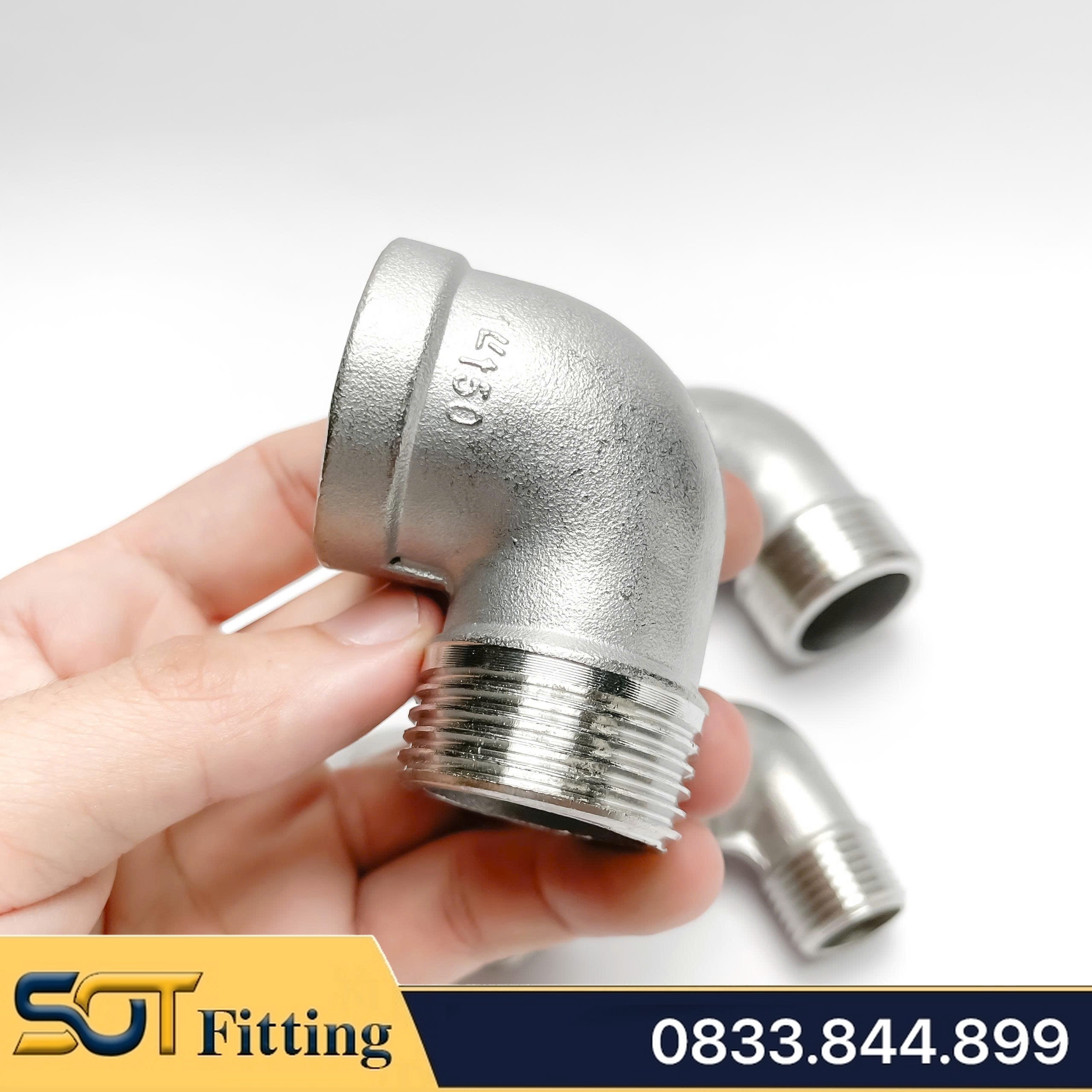 Co Điếu Ren Trong Ren Ngoài Inox 304 - Giải Pháp Kết Nối Bền Bỉ Và Chất Lượng