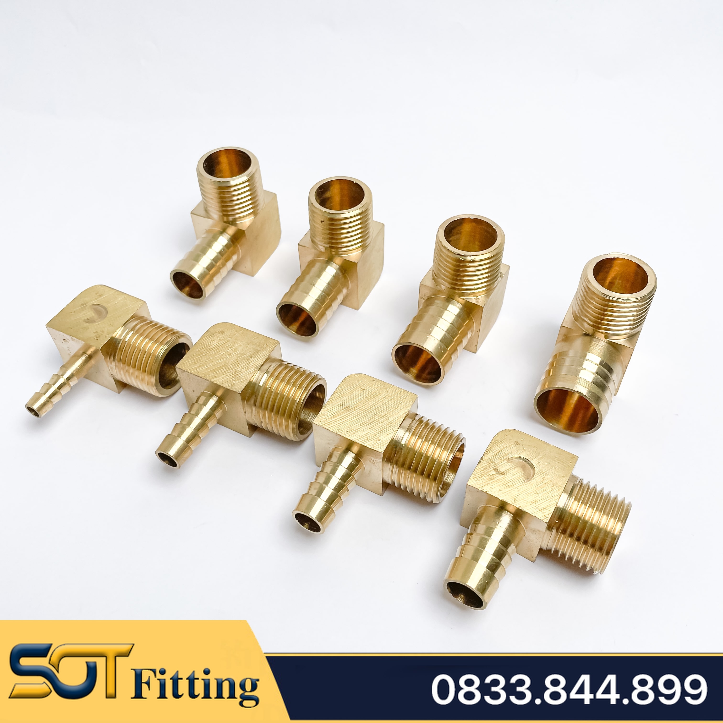 Co Ren Ngoài Và Đuôi Chuột Bằng Đồng Thau - Kết Nối Cho Hệ Thống Ống Dẫn