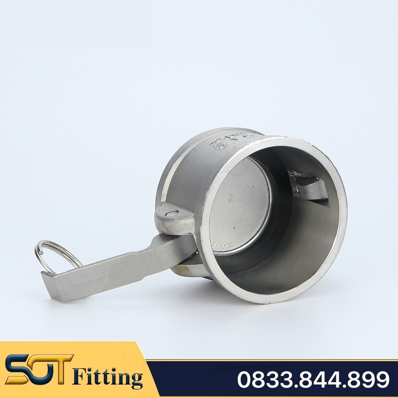 Đầu Bịt Kiểu Camlock Type DC Khớp Nối Nhanh Đầu Cái Inox 304 (DN15 - DN100)