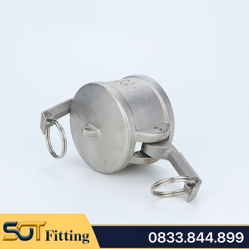 Đầu Bịt Kiểu Camlock Type DC Khớp Nối Nhanh Đầu Cái Inox 304 (DN15 - DN100)