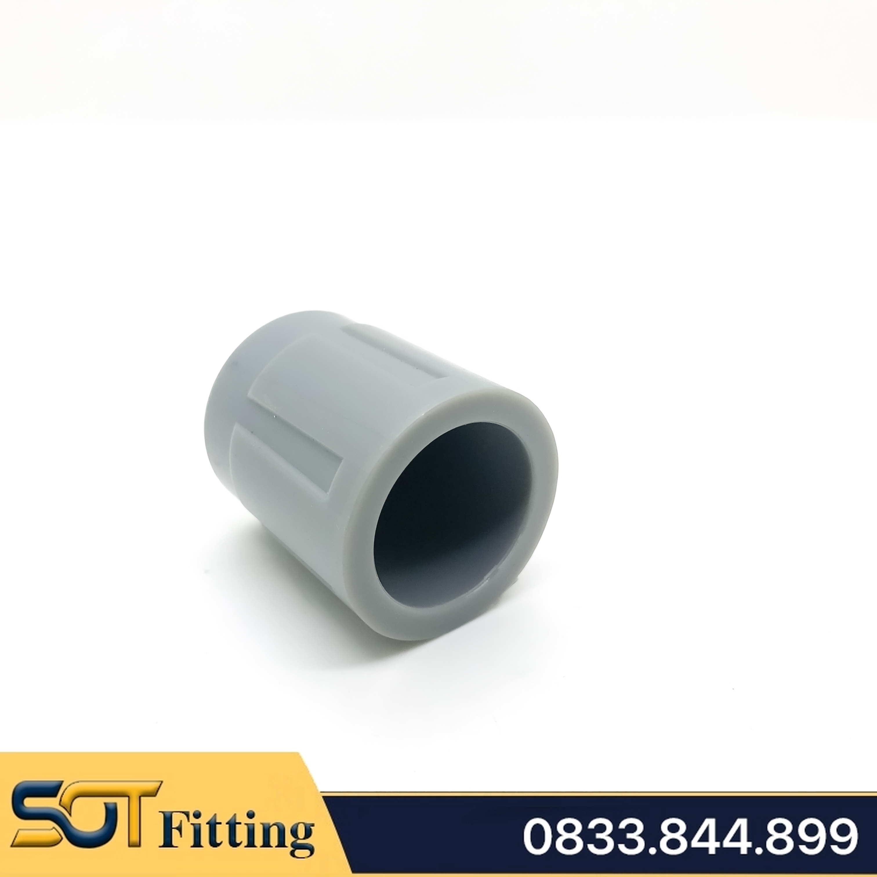 Đầu Bịt Nhựa PVC Trơn 21 27 34  - Thương Hiệu Nhựa Bình Minh