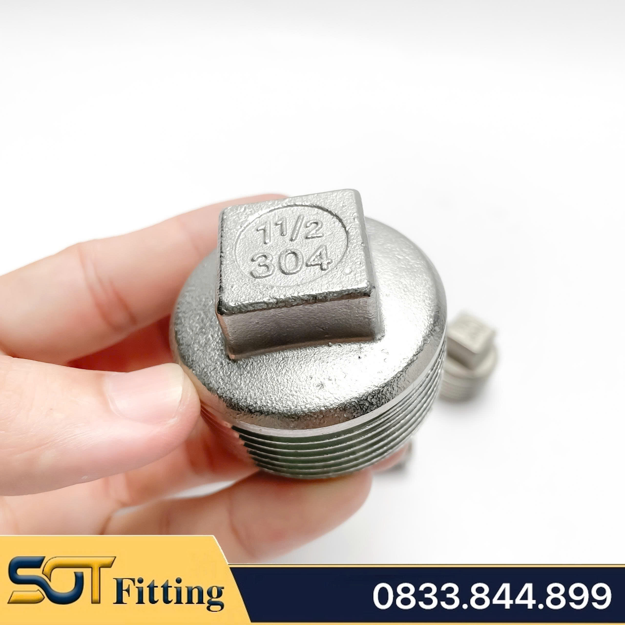 Đầu Bịt / Nút Bít Ren Ngoài Inox 304: Chất Lượng Cao, Bền Bỉ và An Toàn