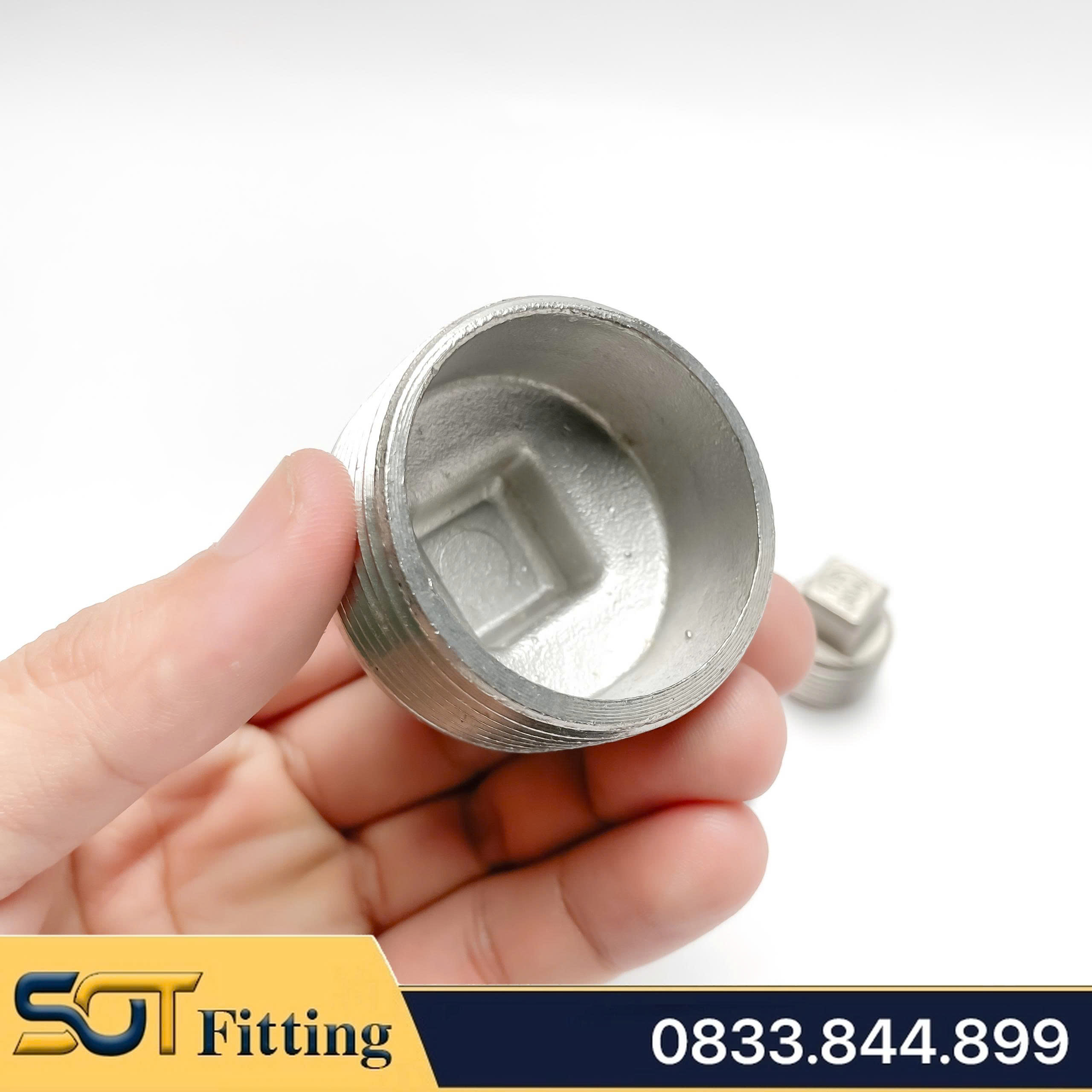Đầu Bịt / Nút Bít Ren Ngoài Inox 304: Chất Lượng Cao, Bền Bỉ và An Toàn