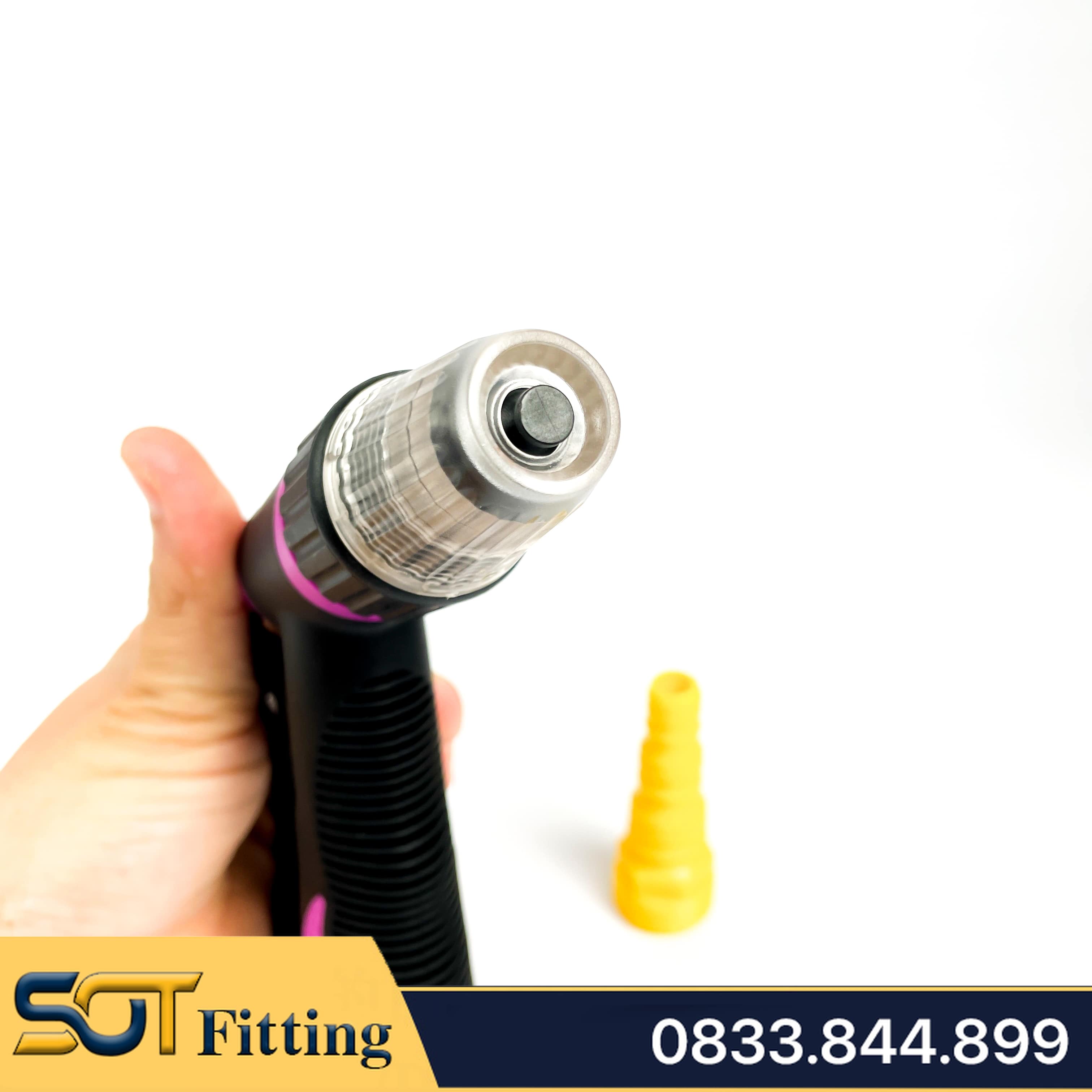 Đầu Phun Nước Tưới Cây Cầm Tay Tăng Áp Nhựa TOP – Tưới Vườn Tiện Lợi, Tặng Kèm Đầu Nối 16x20mm