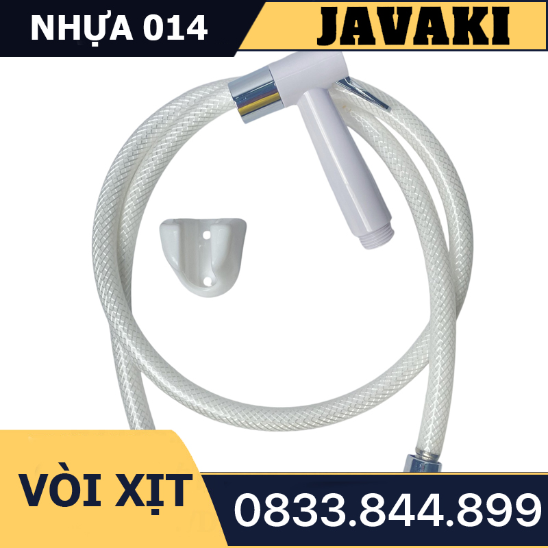 Vòi Xịt Nhựa 014 Gắn Bồn Cầu Bệt Vệ Sinh - Thương Hiệu JAVAKI