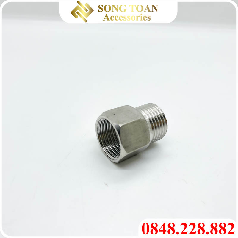 Lơ Ren Inox, Nối Ren Trong Ren Ngoài Inox 201, 304