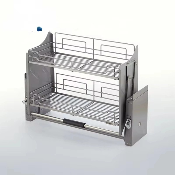 Kệ Bát Đĩa Nâng Hạ Oval SUS 304 Cao Cấp - Thương Hiệu Tủ Bếp Camryn