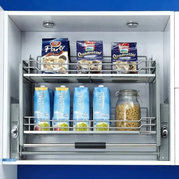 Kệ Bát Đĩa Nâng Hạ Oval SUS 304 Cao Cấp - Thương Hiệu Tủ Bếp Camryn