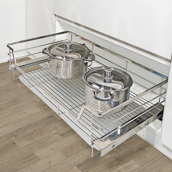 Giá Xoong Nồi Tủ Bếp Dưới SUS 304 - Thương Hiệu Tủ Bếp Camryn