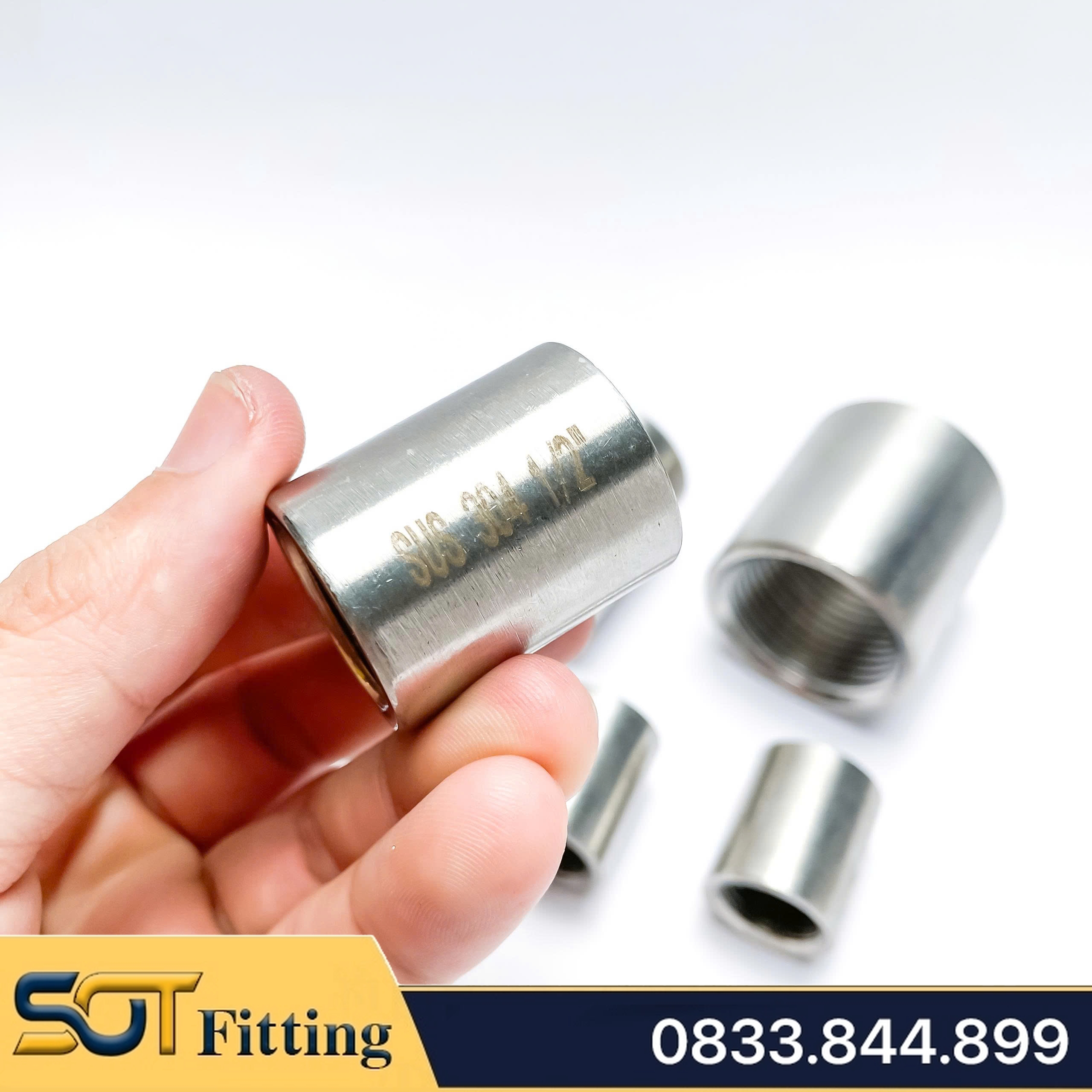 Măng Sông Hai Ren Trong Đều Ren Inox 304
