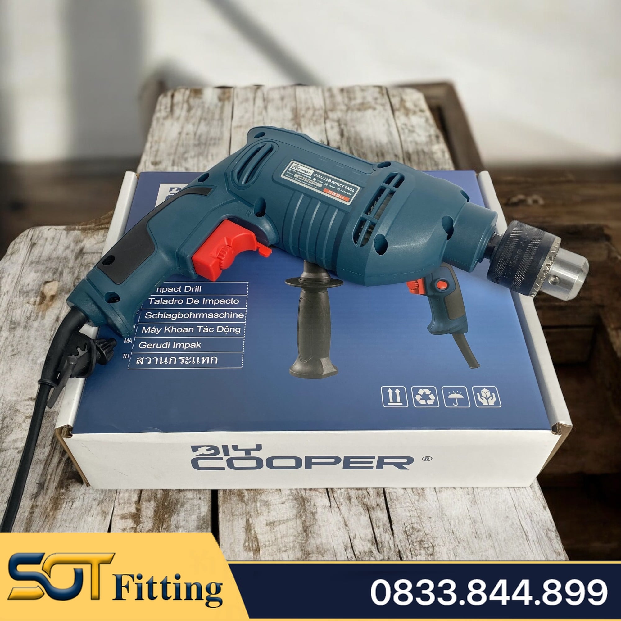 Máy Khoan Động Lực DIY Cooper Model CP3222B | Công Suất 710W