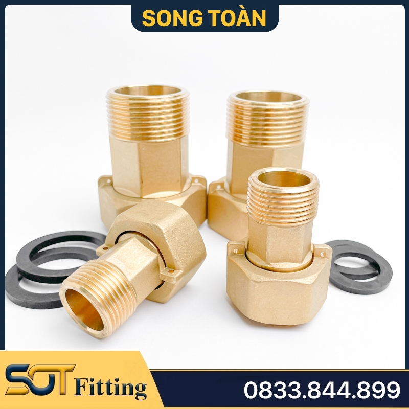 Rắc Co Ren Lục Giác Có Lỗ Kẹp Chì Dùng Cho Đồng Hồ Đo Cấp Nước