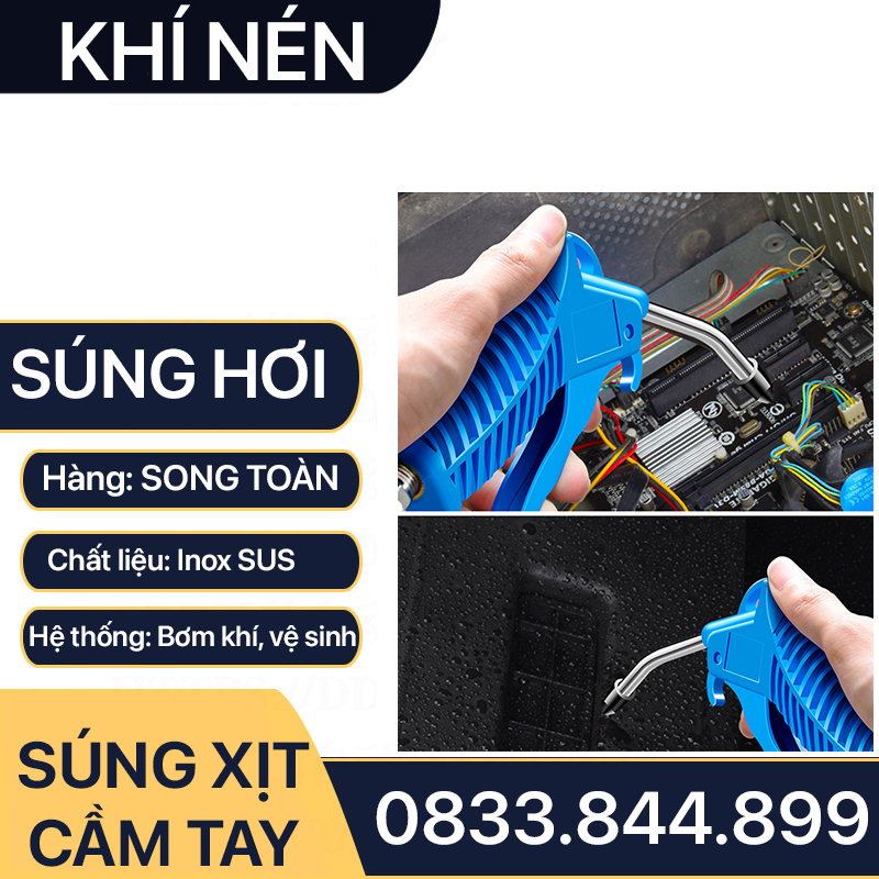 Súng Xịt Hơi Nhựa, Đầu Xịt Hơi Nhựa Đuôi Nối Nhanh