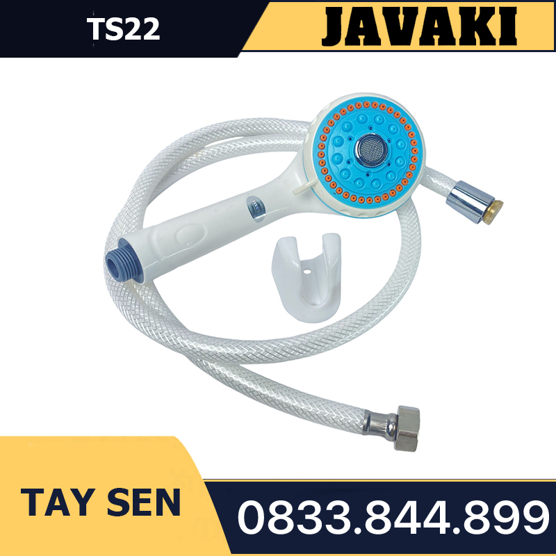 Tay 3 Chế Độ TS22 Nhựa Trắng Lắp Vào Củ Sen Tắm - Thương Hiệu JAVAKI