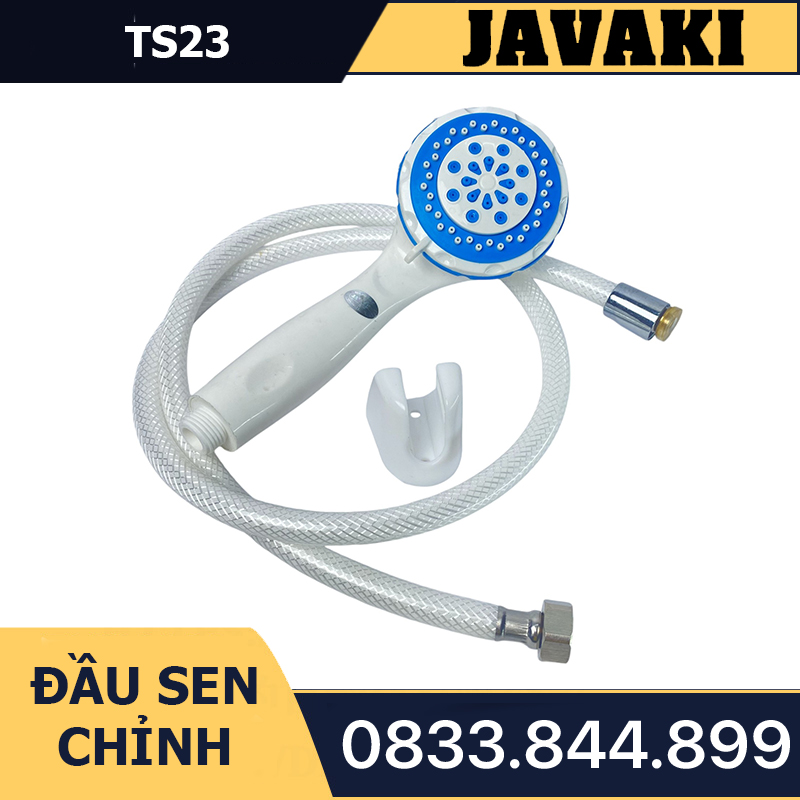 Tay 3 Chế Độ TS23 Nhựa Trắng Lắp Vào Củ Sen Tắm - Thương Hiệu JAVAKI
