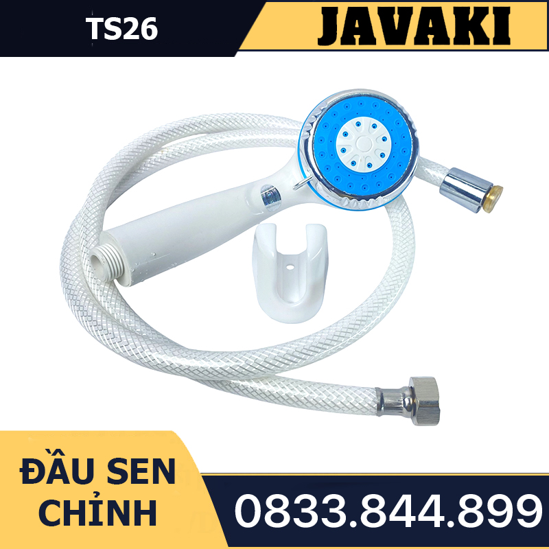 Tay 3 Chế Độ TS26 Nhựa Trắng Lắp Vào Củ Sen Tắm - Thương Hiệu JAVAKI