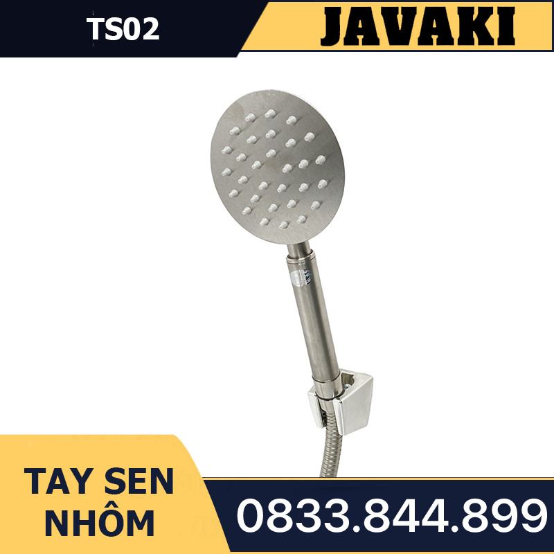 Tay TS02 Dạng Tròn SUS 304 Lắp Vào Củ Sen Tắm - Thương Hiệu JAVAKI