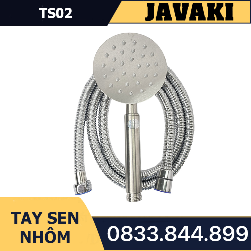 Tay TS02 Dạng Tròn SUS 304 Lắp Vào Củ Sen Tắm - Thương Hiệu JAVAKI