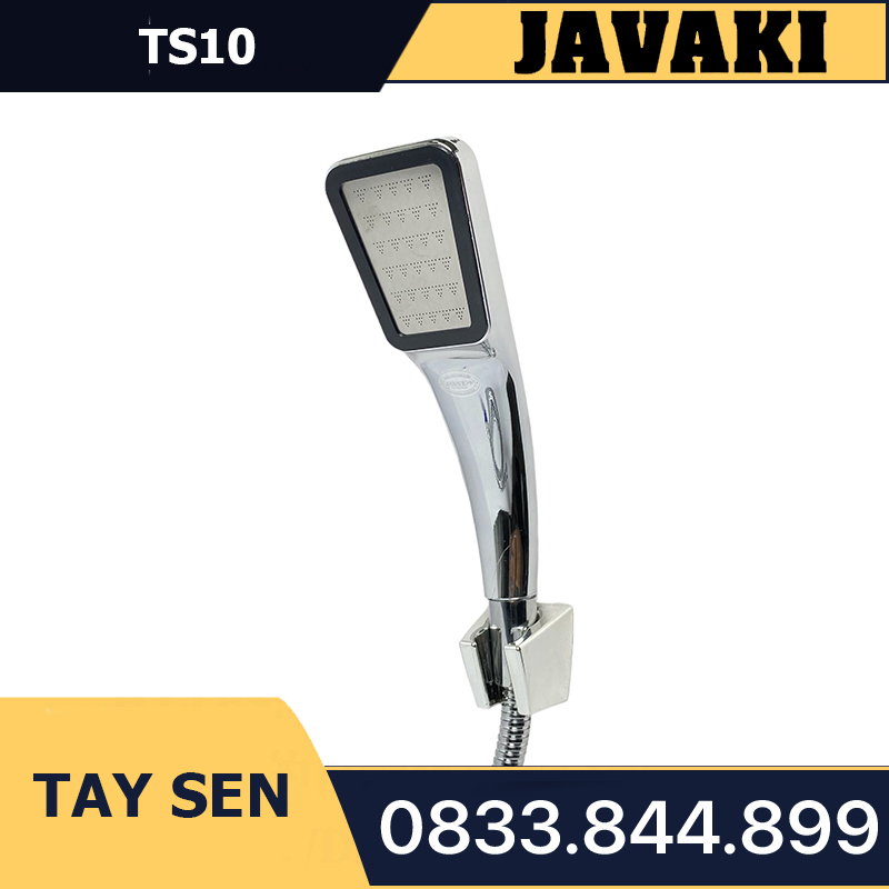 Tay TS10 Mặt Vuông Lắp Vào Củ Sen Tắm - Thương Hiệu JAVAKI